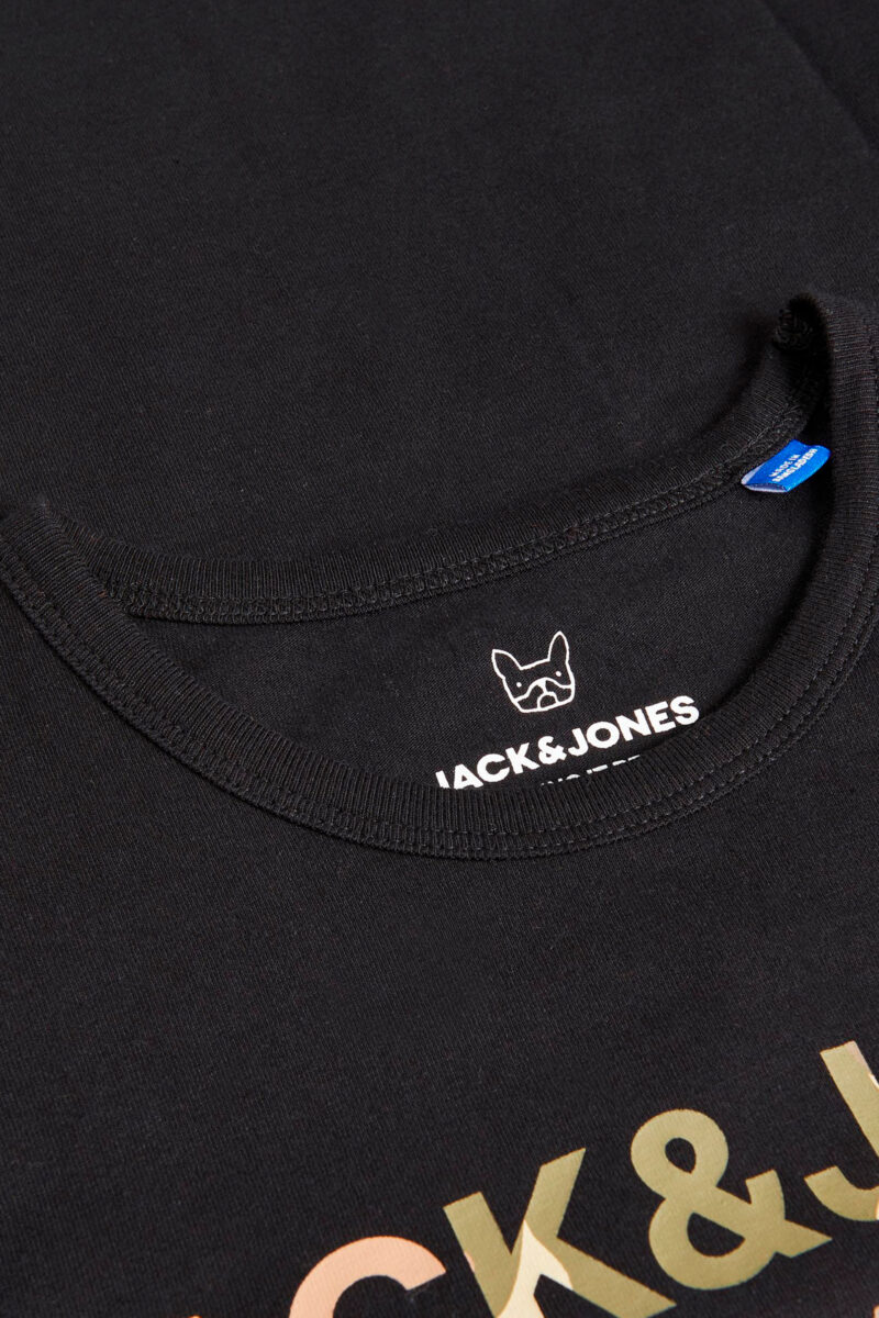 Jack & Jones 12216569 T-Shirt Sort - Image 2