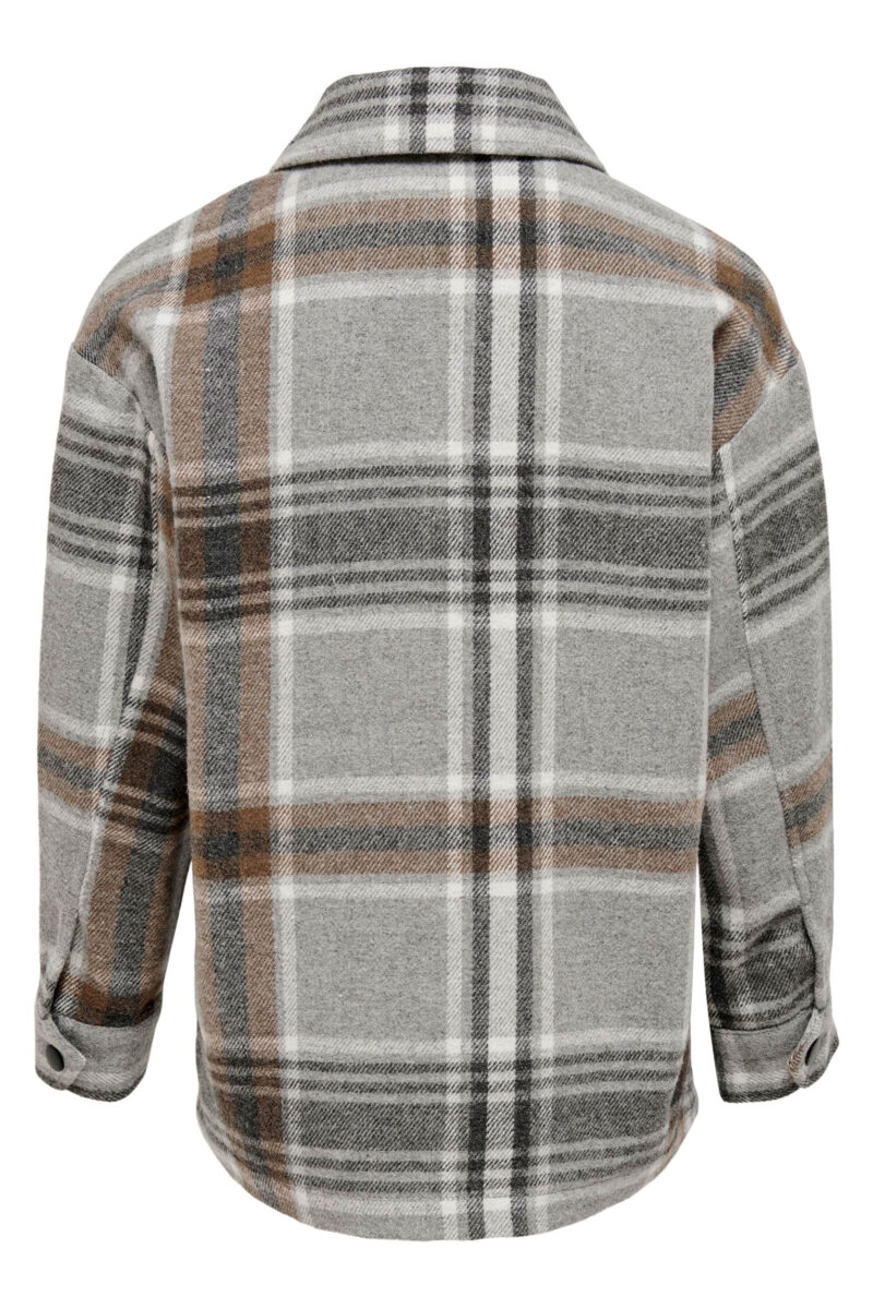 ONLY 15243537 Ternet Jakke Brun/Grå - Image 2