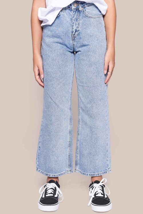 Grunt 2023-163 Wide Jeans I Lys Denim