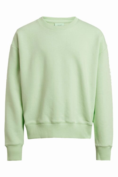 Grunt 2023-167 Sweatshirt Lys Grøn