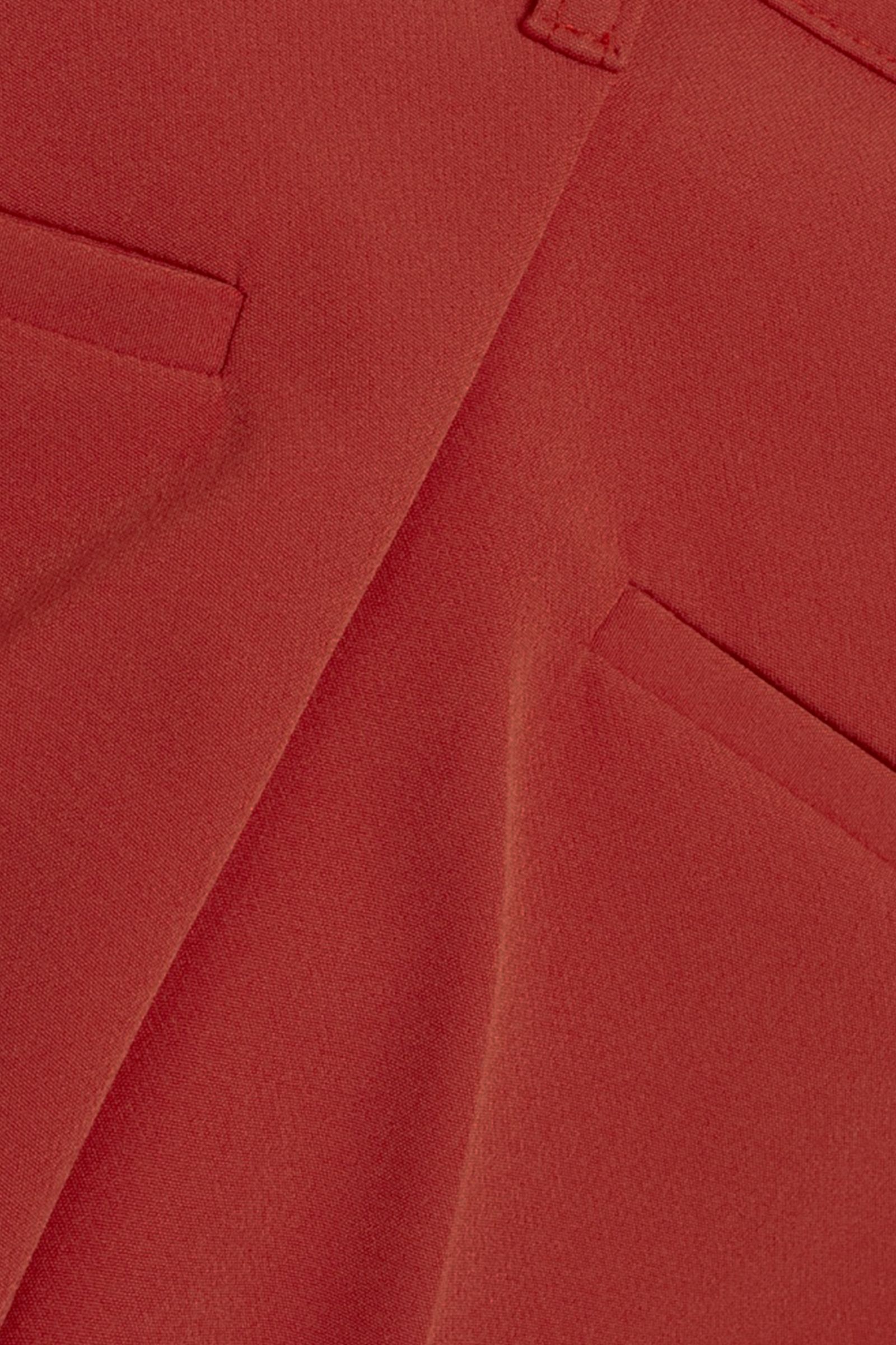 Grunt 2033-124 Habit Bukser Rød - Billede 2