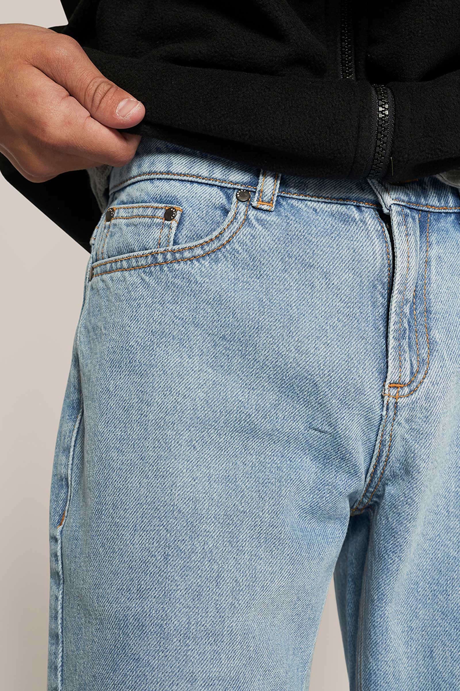 Grunt 2114-406 Denim Bukser Blå - Billede 3