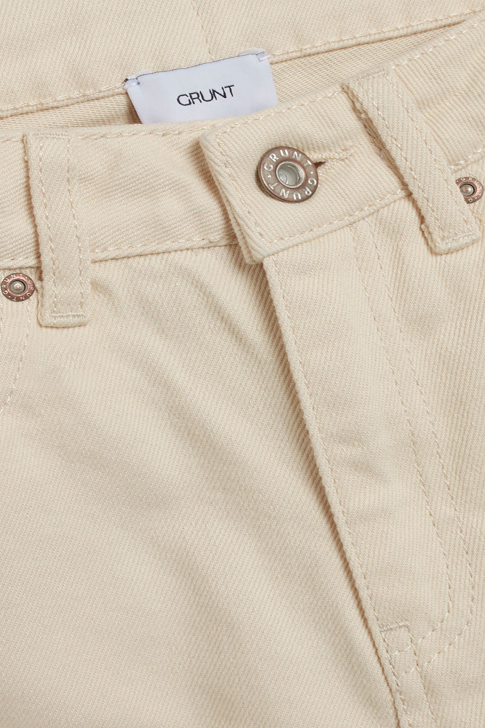 Grunt 2133-103 Jeans Cream - Billede 2