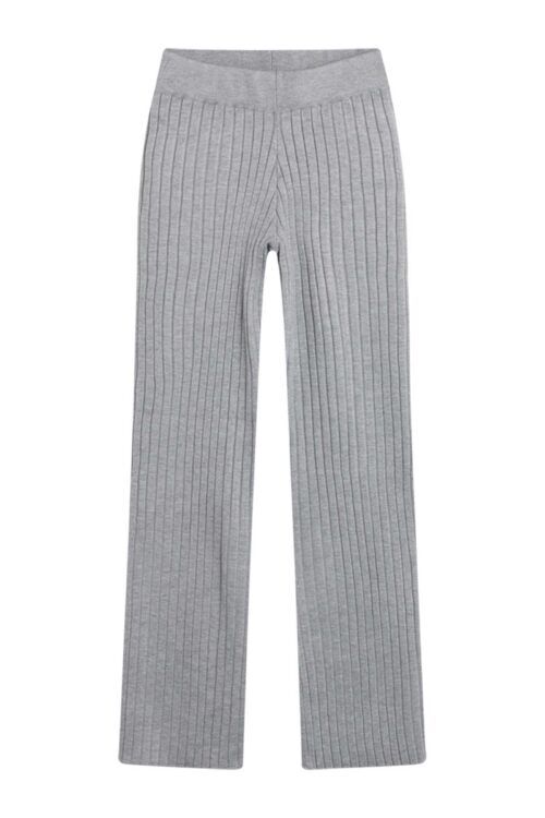 Grunt 2133-205 Strik Bukser Grå