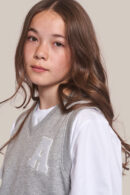 Grunt 2213-602 Sweat Vest Grå