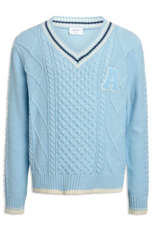 Grunt 2213-802 Strik Blå