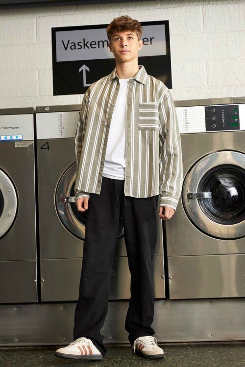 Hound 2240208 099 Hør Bukser Sort