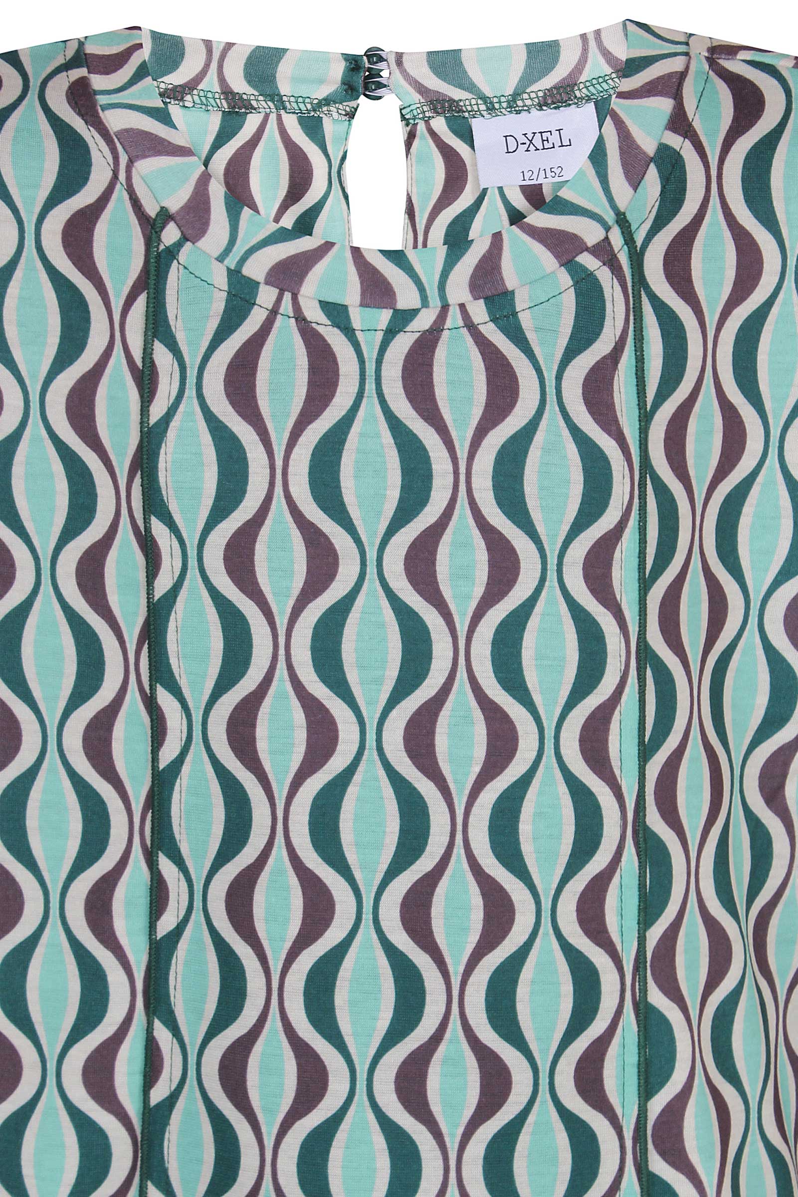 D-XEL 4408792 6903 Kjole Grøn - Billede 3