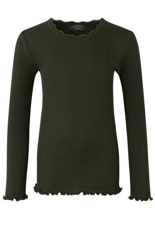 Rosemunde 59160-023 Bluse Mørkegrøn