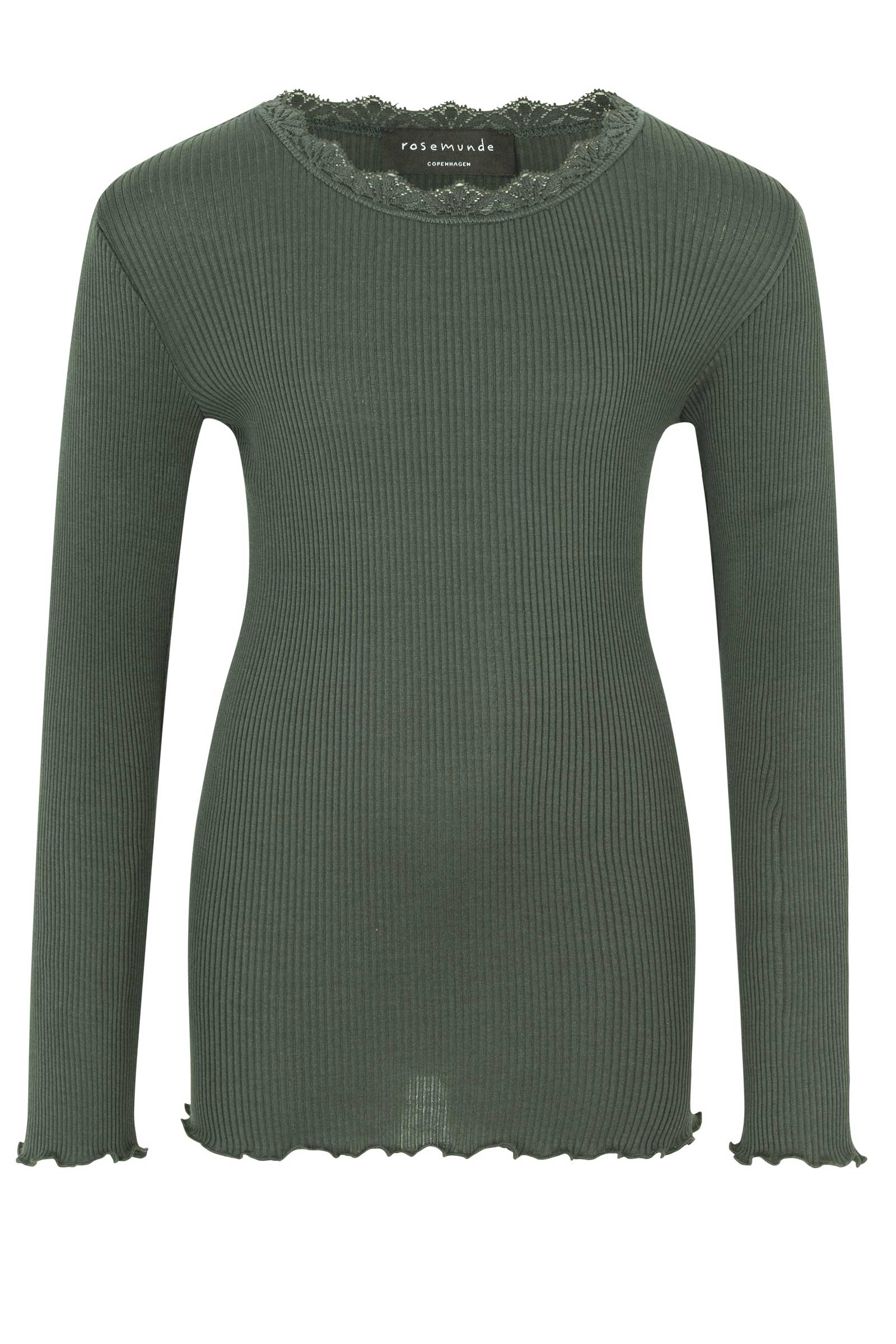 Rosemunde 59160-638 Bluse Mørk Grøn