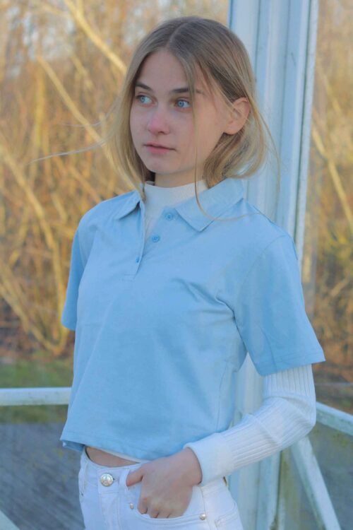 HOUNd 7220270-302 T-Shirt Lyseblå