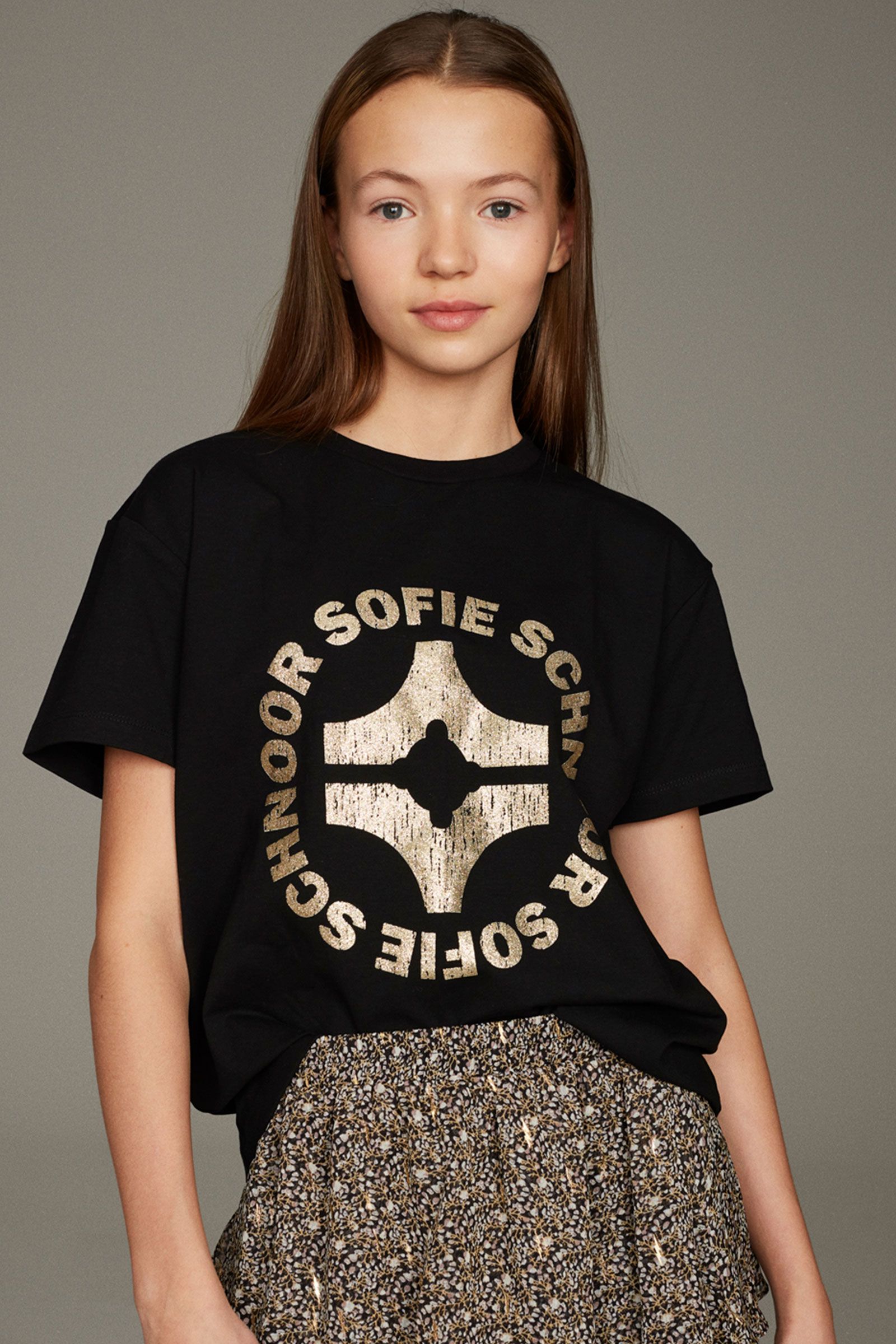 SOFIE SCHNOOR G223229 T-Shirt Sort