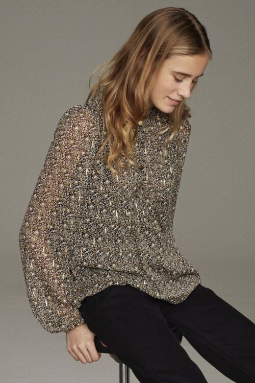 SOFIE SCHNOOR G223235 Bluse Sort