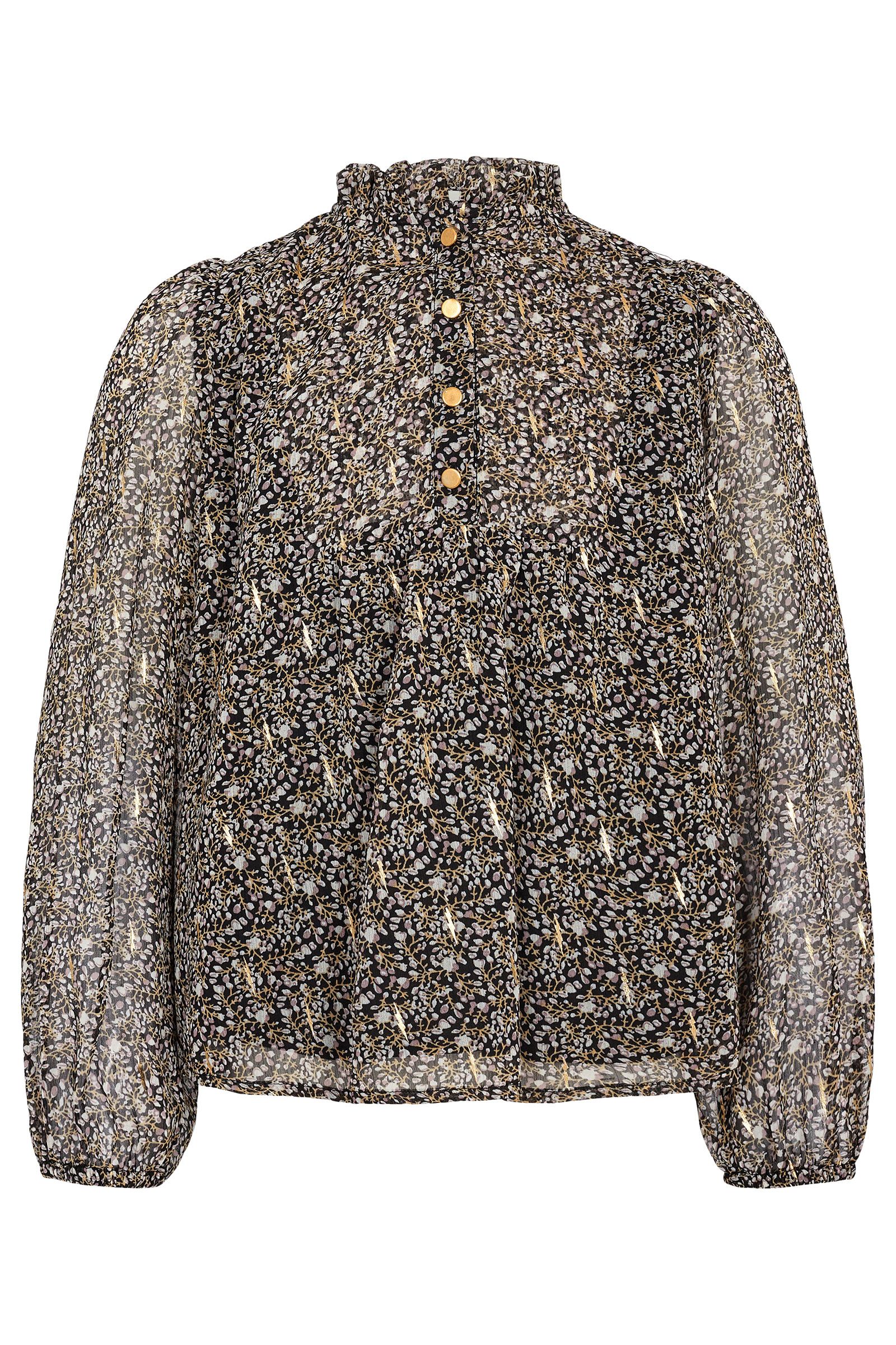 SOFIE SCHNOOR G223235 Bluse Sort - Billede 2