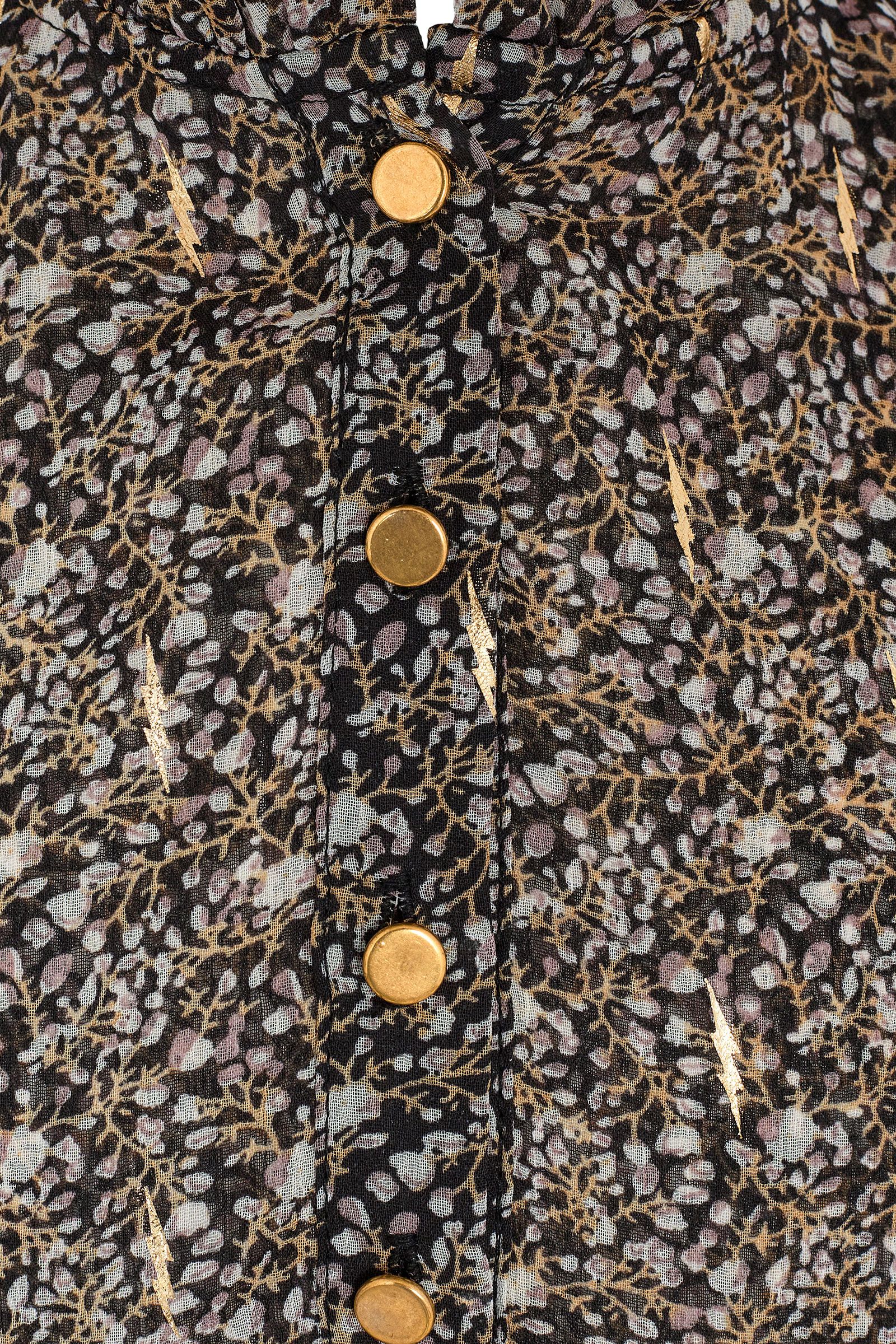 SOFIE SCHNOOR G223235 Bluse Sort - Billede 4