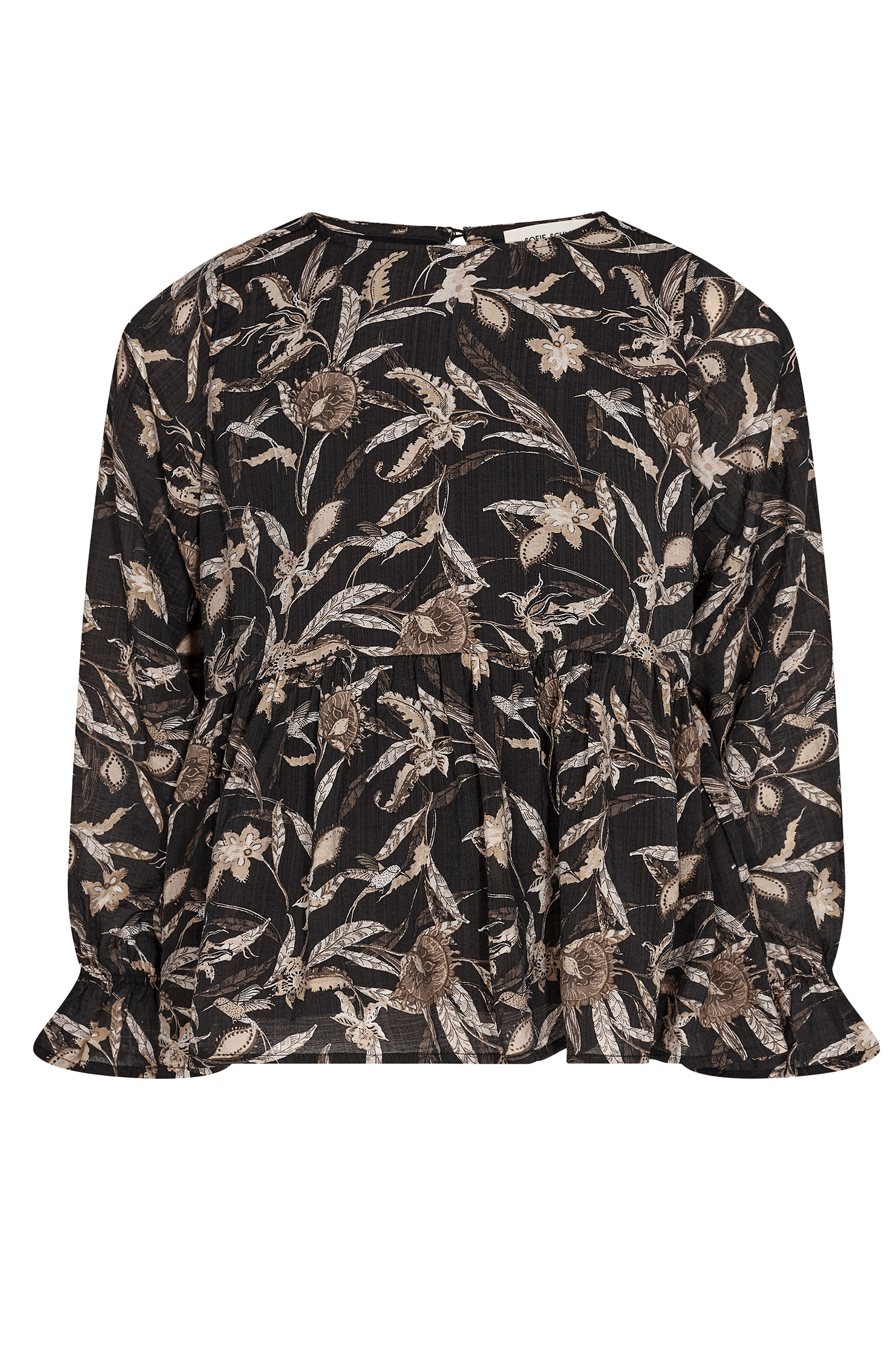 Sofie Schnoor G233231 Bluse Sort - Billede 2