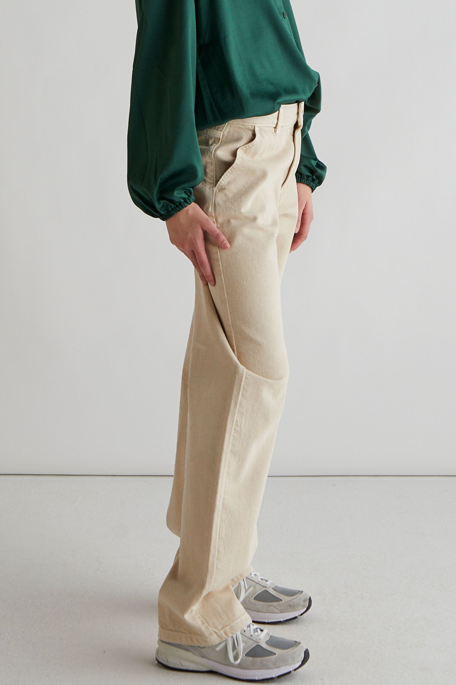 Grunt 2243-101 Bukser Beige - Billede 2