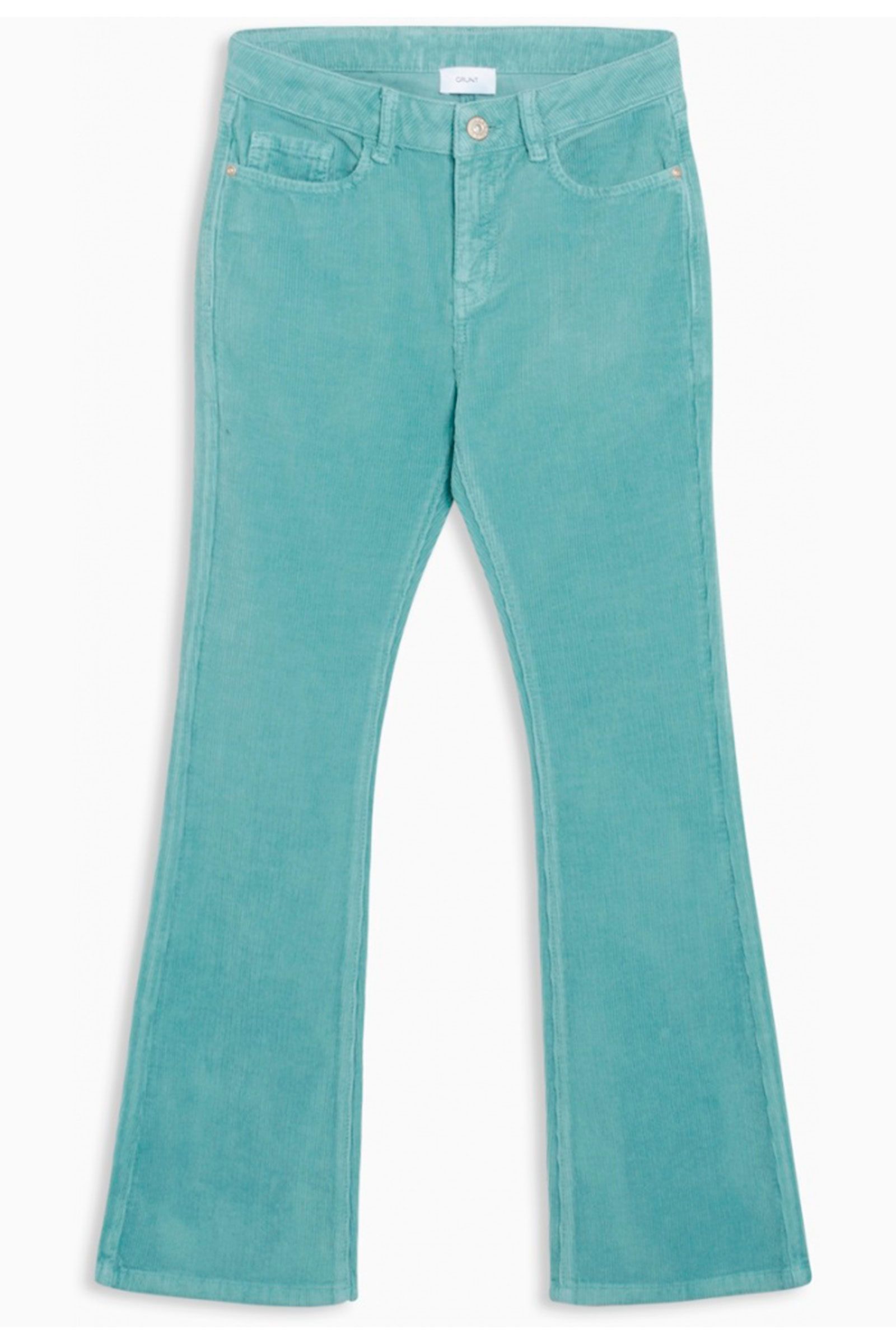 Grunt 1913-421 Fløjl Bukser Soft Moss