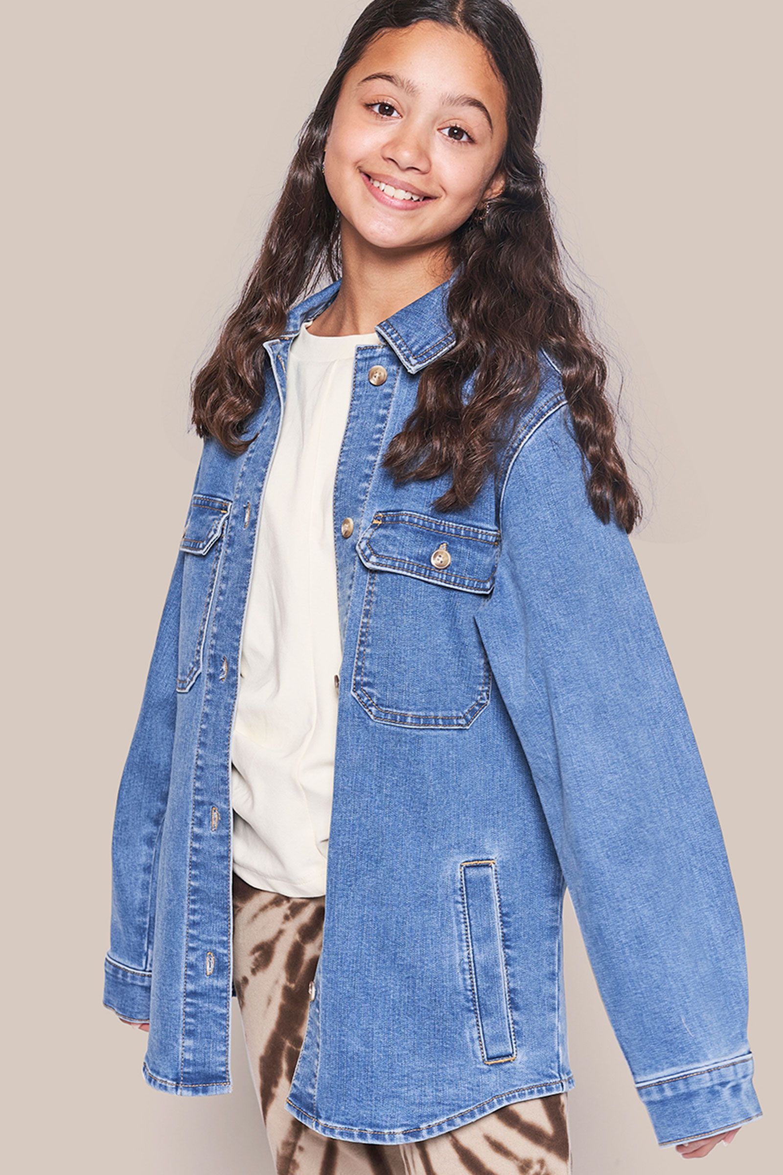 Grunt 2133-904 Denim Jakke Blå