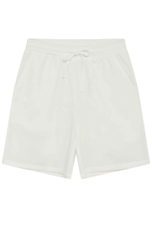 Grunt 2424-305 Hør Shorts Hvid