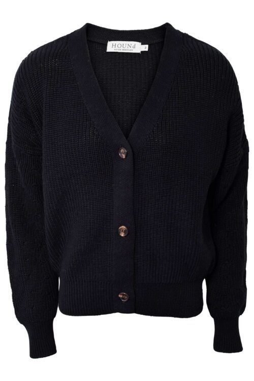 HOUNd 7210171-099 Cardigan Sort