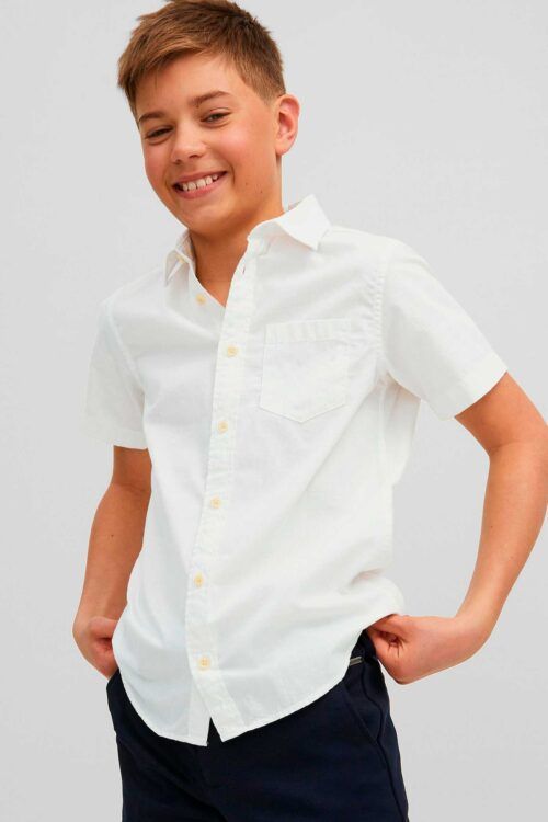 Jack & Jones 12204851 Skjorte Hvid
