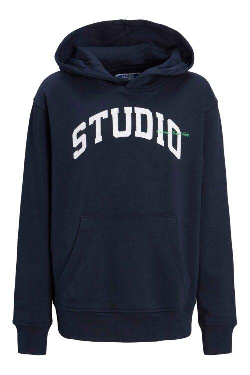 Jack & Jones 12230688 Blå Hoodie