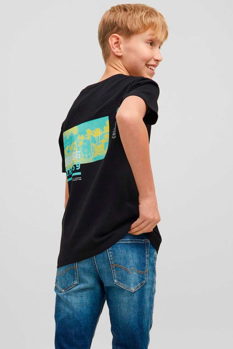 Jack&Jones 12206166 T-Shirt Sort - Image 2
