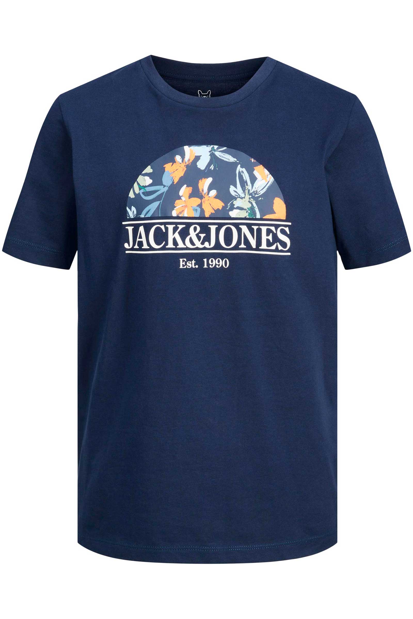 Jack & Jones 12206256 T-Shirt Blå - Billede 4