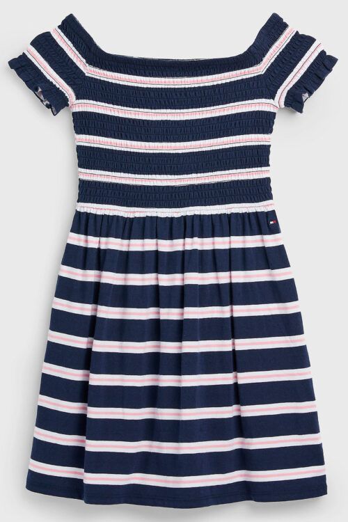 Tommy Hilfiger KG0KG06450 Kjole I Blå