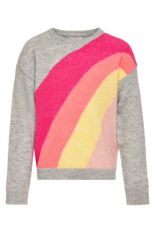 ONLY 15220751 Striktrøje Grå