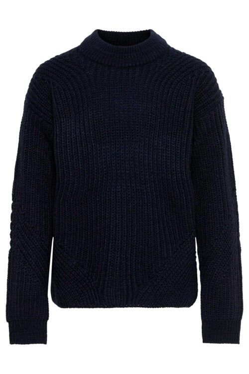 ONLY 15194949 Strik Trøje Navy Blå