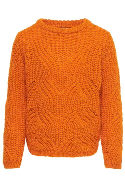 ONLY 15211928 Strik Trøje Orange