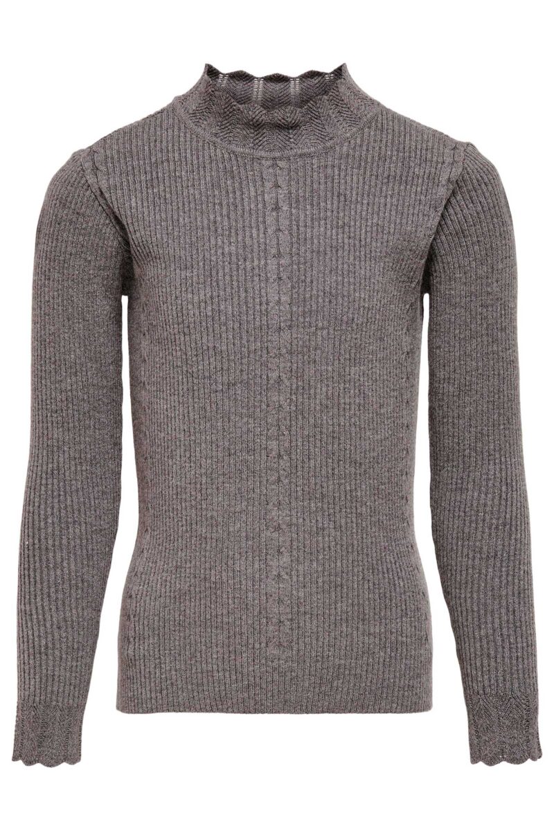 ONLY 15220754 Bluse Grå