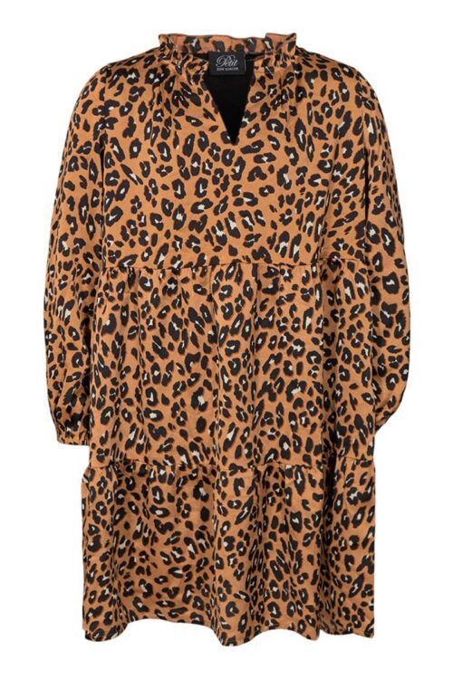 SOFIE SCHNOOR P203207-9031 Kjole Leopard