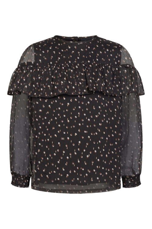 SOFIE SCHNOOR P203211-1000 Bluse Sort