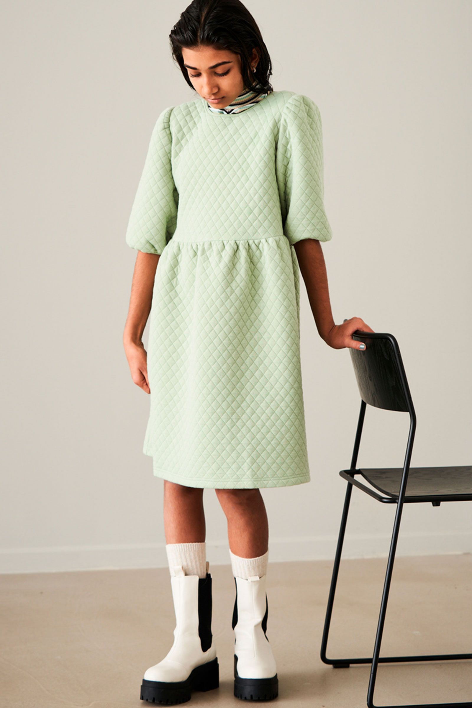 HOUNd 7210761-407 Kjole Grøn